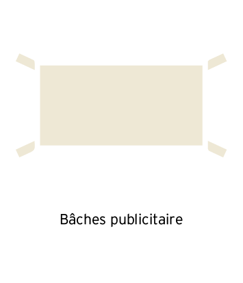 Bâches publicitaire