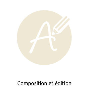 Composition, édition, typographie