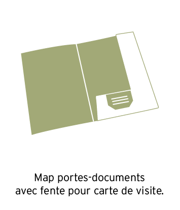 Map pour dossier, chemise pour documents