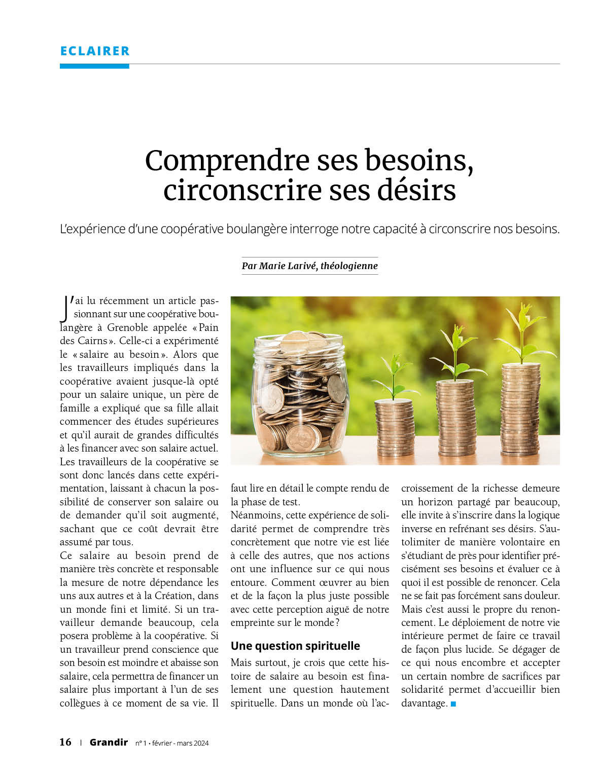 Revue Grandir